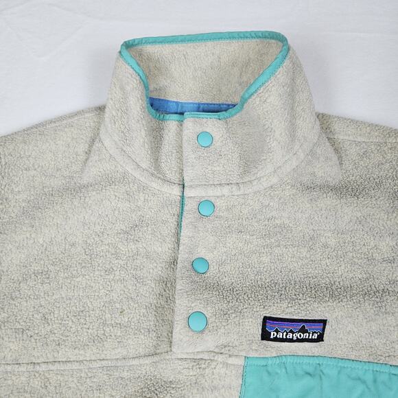 PATAGONIA Lightweight Synchilla Snap-T Pullover Fleece Jacket Womens XS 25455 - Picture 9 of 16